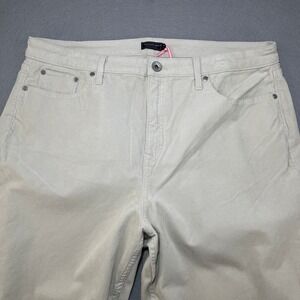 Vineyard Vines Kick Flare High Rise‎ Corduroy Pants Stone Size 34